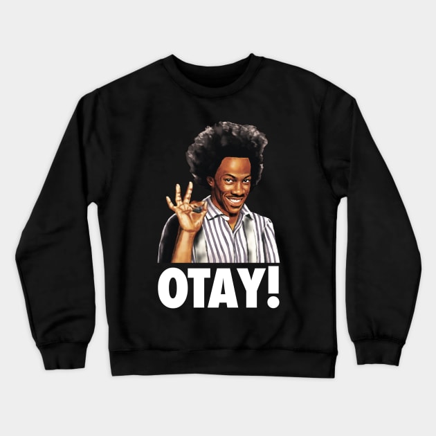 Hi, I'm Buh-wheat! OTAY! Crewneck Sweatshirt by Peter Katsanis Art